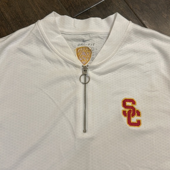 University of Southern California 1/4 zip top - Picture 2 of 7